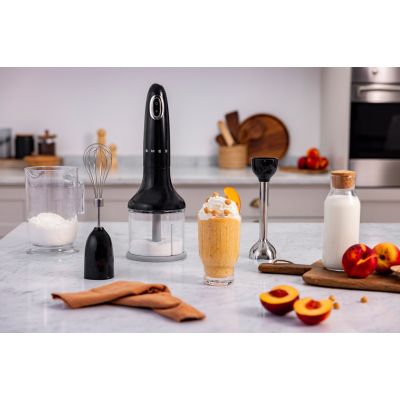 19. Blender immersyjny Smeg HBF03BLEU (101121) 700W Czarny, Stal nierdzewna
