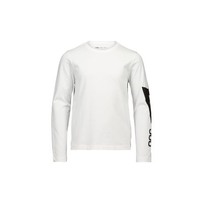 Koszulka POC L/S Tee Jr biały