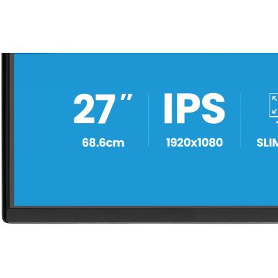 31. 27-calowy panel IPS z 4-stronną wąską ramką Green Choice EyeComfort/EyeSafe 2 - Płaski ekran - 68,6 cm