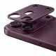 3. Osłona na wyspę aparatu Tech-Protect Camalloy Fit+ na iPhone 18 Pro Max - burgundowa