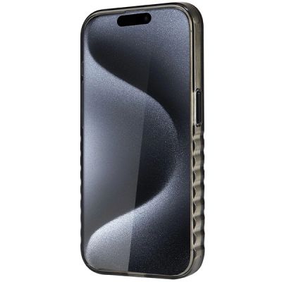 5. Etui Audi IML Big Logo MagSafe na iPhone 15 Pro - czarne
