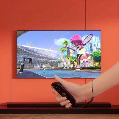 48. Pakiet akcesoriów rodzinnych 23 w 1 do konsoli Nintendo Switch 2 - zestaw pomarańczowy i niebieski