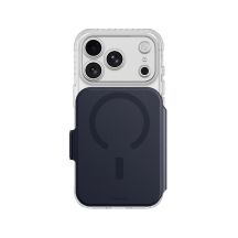 Etui AMAZINGTHING Titan Pro Lens Flip Set na iPhone 18 Pro Max z portfelem kompatybilne z MagSafe - granatowe