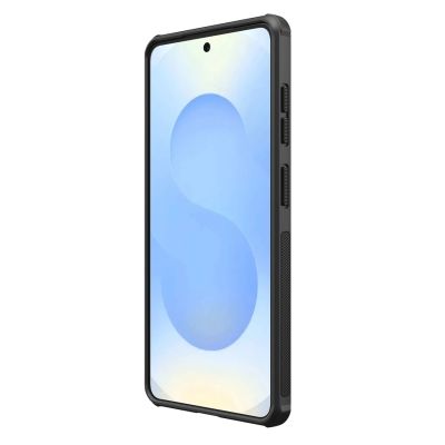 5. Etui Nillkin Super Frosted Shield Pro Magnetic kompatybilne z MagSafe na Samsung Galaxy S26 - półprzezroczysto-czarne