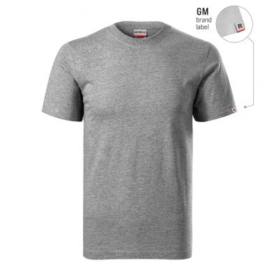 2. Koszulka unisex Base (ciemnoszary melanż (brand label))