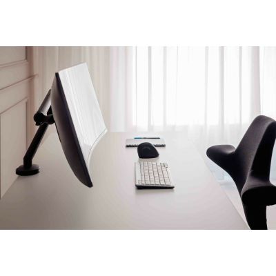 5. Uchwyt do monitora BakkerElkhuizen BE Flexible Pojedyncze czarne detaliczne