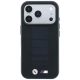 3. Etui BMW M Blue Perfo Metal Logo MagSafe na iPhone 18 Pro Max / 17 Pro Max - czarne