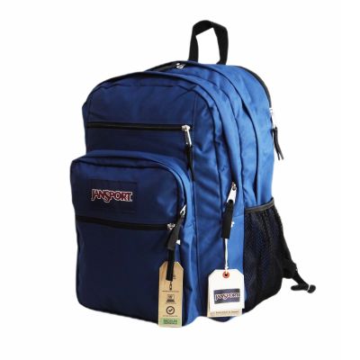 2. Plecak szkolny na uczelnię JanSport Big Student Backpack 34L Navy - EK0A5BAHN54