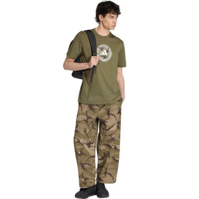 6. Koszulka męska adidas Camo oliwkowa KC7164