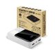 4. EVERACTIVE POWERBANK 20 000MAH, 2X USB, 1X USB-C 22,5W, QC4+, WYŚWIETLACZ LCD, BIAŁY EB-20Q
