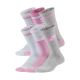 Skarpety Nike Everyday Cush Crew Youth białe, różowe, szare CK7302 905