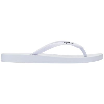 3. Ipanema klapki damskie japonki Anat wygodne białe modne na plaże