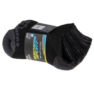 4. Skarpetki Skechers 6pk No Show S108264-BLK