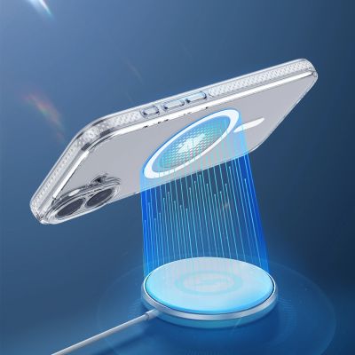 5. Etui Dux Ducis Clin Mag na iPhone 17 kompatybilne z MagSafe - przezroczyste