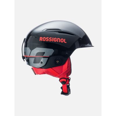 2. Kask narciarski ROSSIGNOL HERO Slalom Impacts Black z gardą