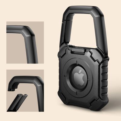 4. Etui Tech-Protect Kevlar na Apple AirTag 1 / 2 - czarny