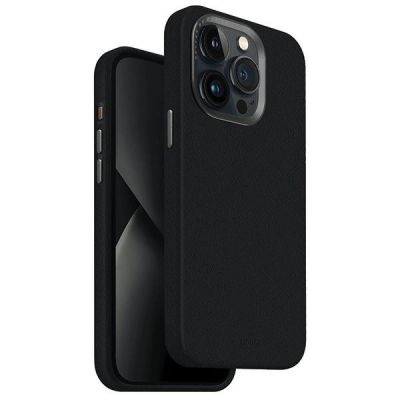 Etui UNIQ Lyden Magclick Charging do iPhone 15 Pro Max - czarne