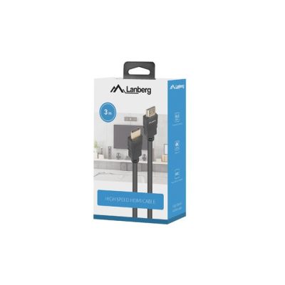 3. LANBERG KABEL HDMI V1.4 M/M 3M CCS CZARNY BOX