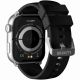9. Smartwatch Damski GRAVITY GT28-9 Pasek + Bransoleta Czarno Srebrny
