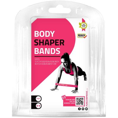 3. ZESTAW GUM DO ĆWICZEŃ FITNESS CROSSFIT MINI BAND 3SZT WOMEN PURE 2 IMPROVE