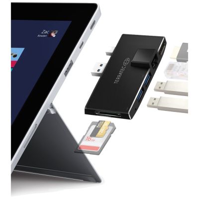2. Terratec CONNECT Pro2 Przewodowa USB 3.2 Gen 1 (3.1 Gen 1) Type-A Czarny