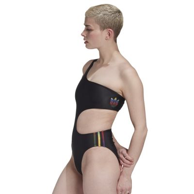 8. Kostium kąpielowy adidas Originals Adicolor 3D Trefoil Swimsuit W GD3972