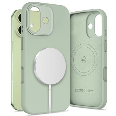 Etui Tech-Protect Uniq MagSafe na iPhone 17 - zielone