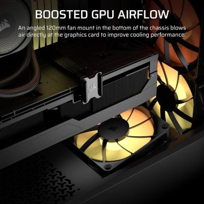 10. Obudowa Corsair 3200D RS ARGB Mid-Tower Smoked