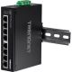 4. TRENDnet Industrie Switch  8 Port Fast Ethernet  L2 DIN-Rail