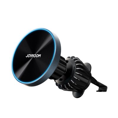 3. Joyroom magnetyczny uchwyt samochodowy bezprzewodowa ładowarka 15W na kratkę wentylacyjną nawiew czarna (JR-ZS240 Pro)