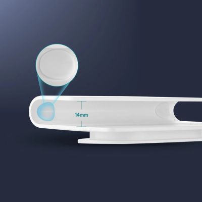 8. Ugreen uchwyt ścienny podstawka na smartfona do ładowania biały (30394)