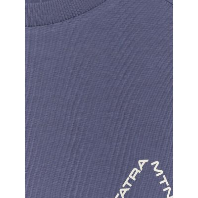 7. T-shirt oversize z nadrukiem męski 4F 4FWAW25TTSHM2401-32S