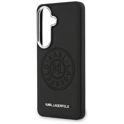 6. Etui Karl Lagerfeld Perforated KL MagSafe na Samsung Galaxy S26+ - czarne