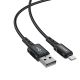 6. Acefast kabel MFI USB - Lightning 1,8m, 2,4A czarny (C4-02 A Black)