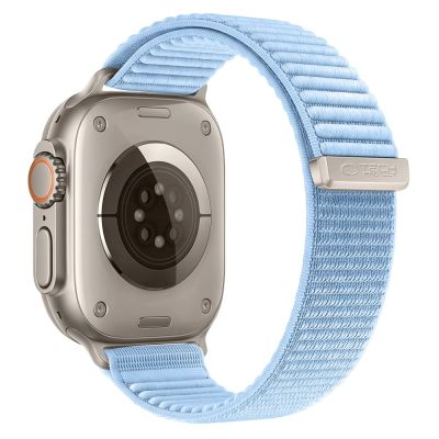 2. Pasek Tech-Protect NylonLoop na Apple Watch 40 / 41 / 42 mm - jasnoniebieski