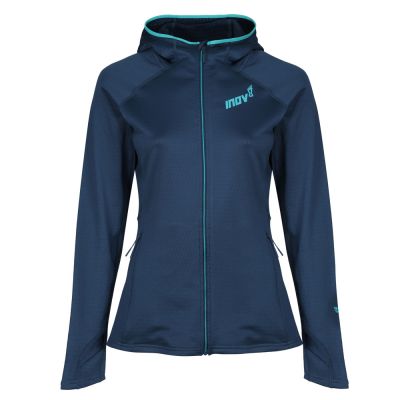 3. Bluza inov-8 VentureLite Mid Hoodie FZ granatowa. Damska.