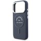 6. Etui Karl Lagerfeld Embossed Open Ring RSG Logo MagSafe na iPhone 18 Pro Max / 17 Pro Max - niebieskie