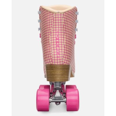7. Wrotki Impala Squad Skate Pink Tartan