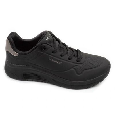 Skechers buty sneakersy damskie sportowe Uno Lite 2 czarne wygodne
