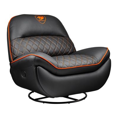 2. COUGAR CGR-OVL-ORB Kanapa dla graczy Obite siedzisko Czarny