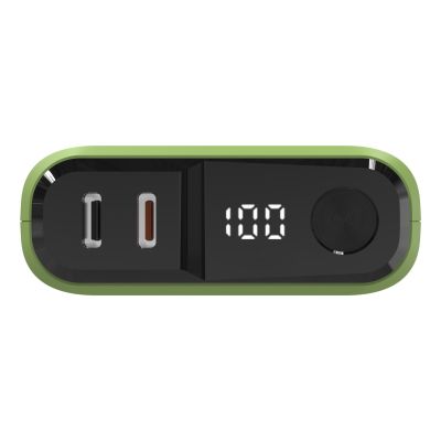 3. RealPower PB-10000C PD+ 10000 mAh Jasnozielony