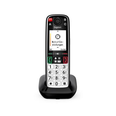 4. Gigaset EASY 500 Telefon analogowy/DECT Nazwa i identyfikacja dzwoniącego Czarny, Srebrny