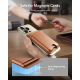 6. Portfel magnetyczny ESR Classic Magnetic Wallet MagSafe na telefon - brązowy