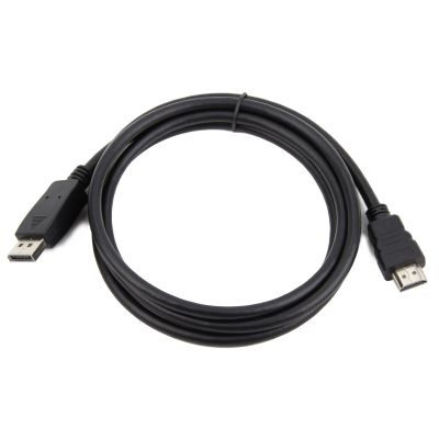 2. Kabel GEMBIRD CC-DP-HDMI-3M ( DisplayPort M - HDMI M -; 3m; kolor czarny)