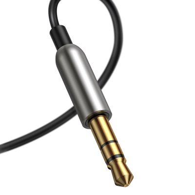 7. Baseus BA01 odbiornik dźwięku Bluetooth 5.0 kabel adapter audio AUX jack czarny (CABA01-01)