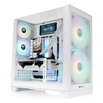 4. Obudowa Geh Thermaltake View 390 Air Midi Tower Snow White retail