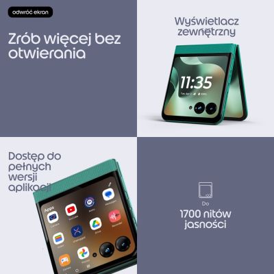 11. Motorola Razr 70 5G 256 GB Sporting Green