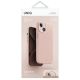6. Etui UNIQ Lino Hue Magclick Charging do iPhone 15 - różowe