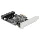 DeLOCK 90387 adapter Wewnętrzny USB 3.2 Gen 1 (3.1 Gen 1)