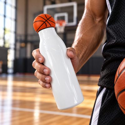 6. BUTELKA TERMICZNA 550ML PIŁKA KOSZYKOWA STAMINA